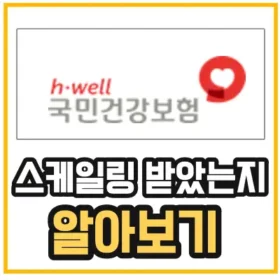 국민건강보험-스케일링-여부-조회